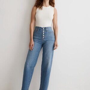 Madewell Perfect Vintage Wide Leg jeans sz 32